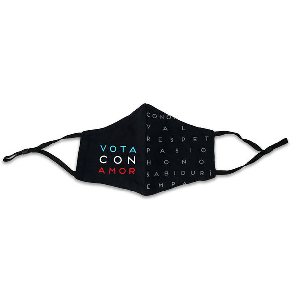 Vota Con Amor Mask (Spanish)